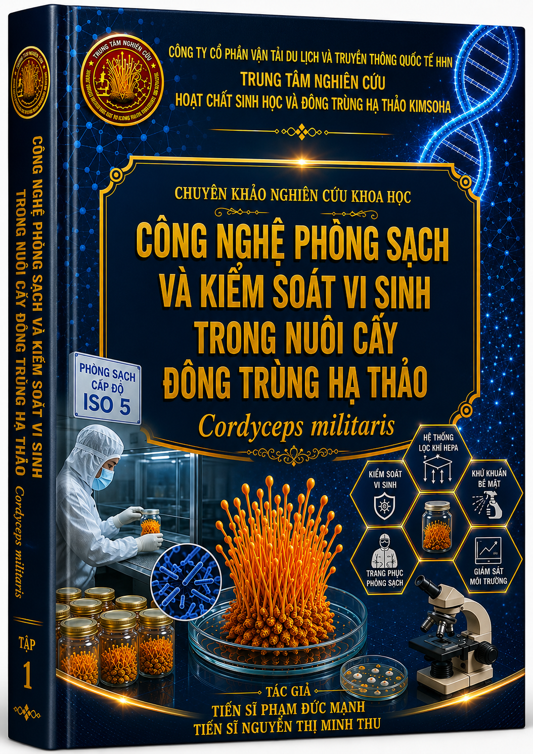 Công nghệ phòng sạch và kiểm soát vi sinh trong nuôi cấy Đông Trùng Hạ Thảo