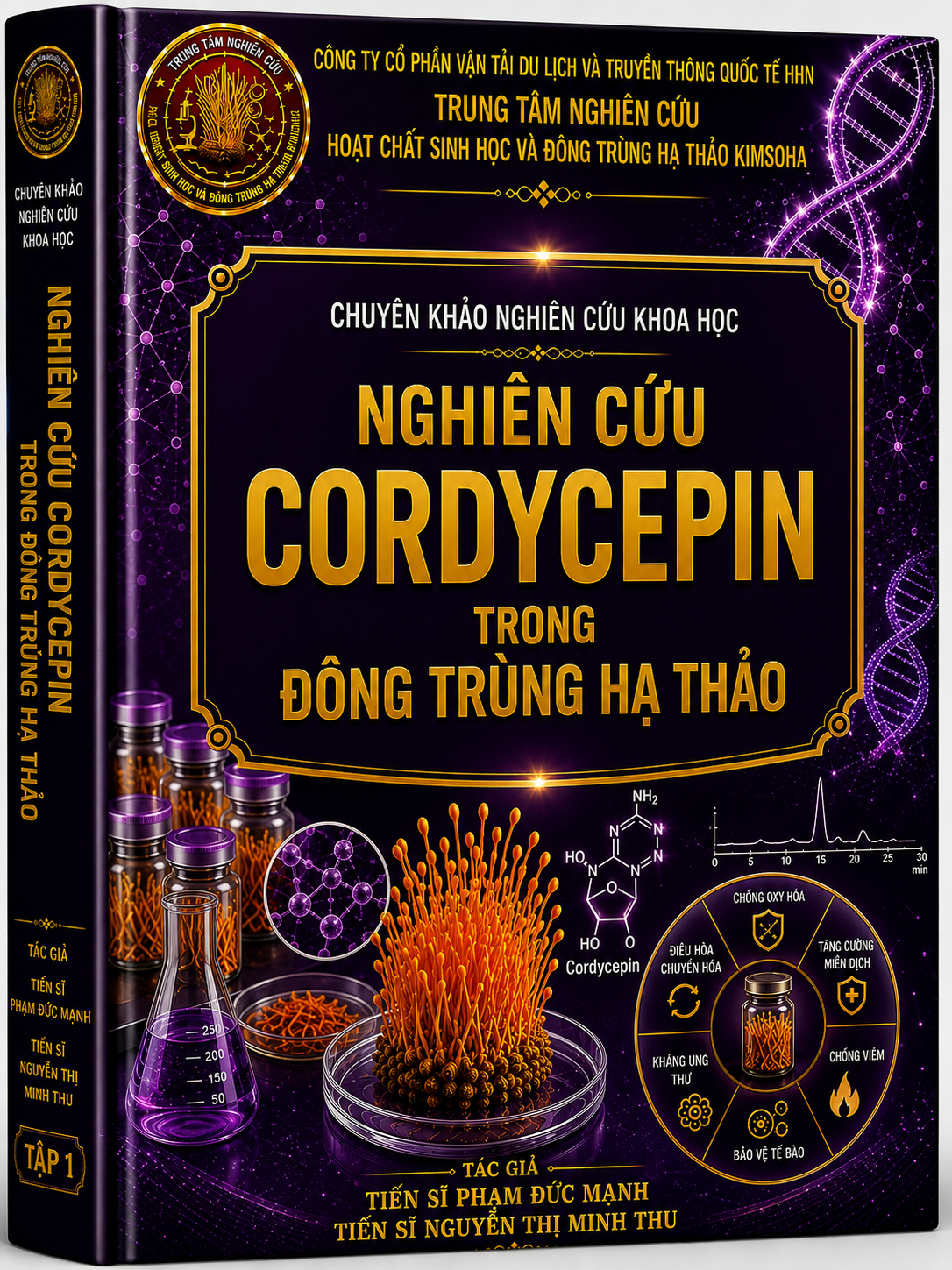 NGHIÊN CỨU CORDYCEPIN TRONG ĐÔNG TRÙNG HẠ THẢO CORDYCEPS MILITARIS